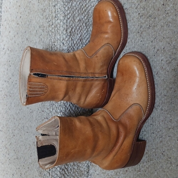 Vintage The Florshein Shoe Leather Boots - Picture 2 of 12